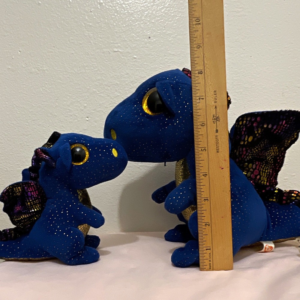 Ty Blue Dragon's Stuffed Pre owned No tags Need a Child ASAP